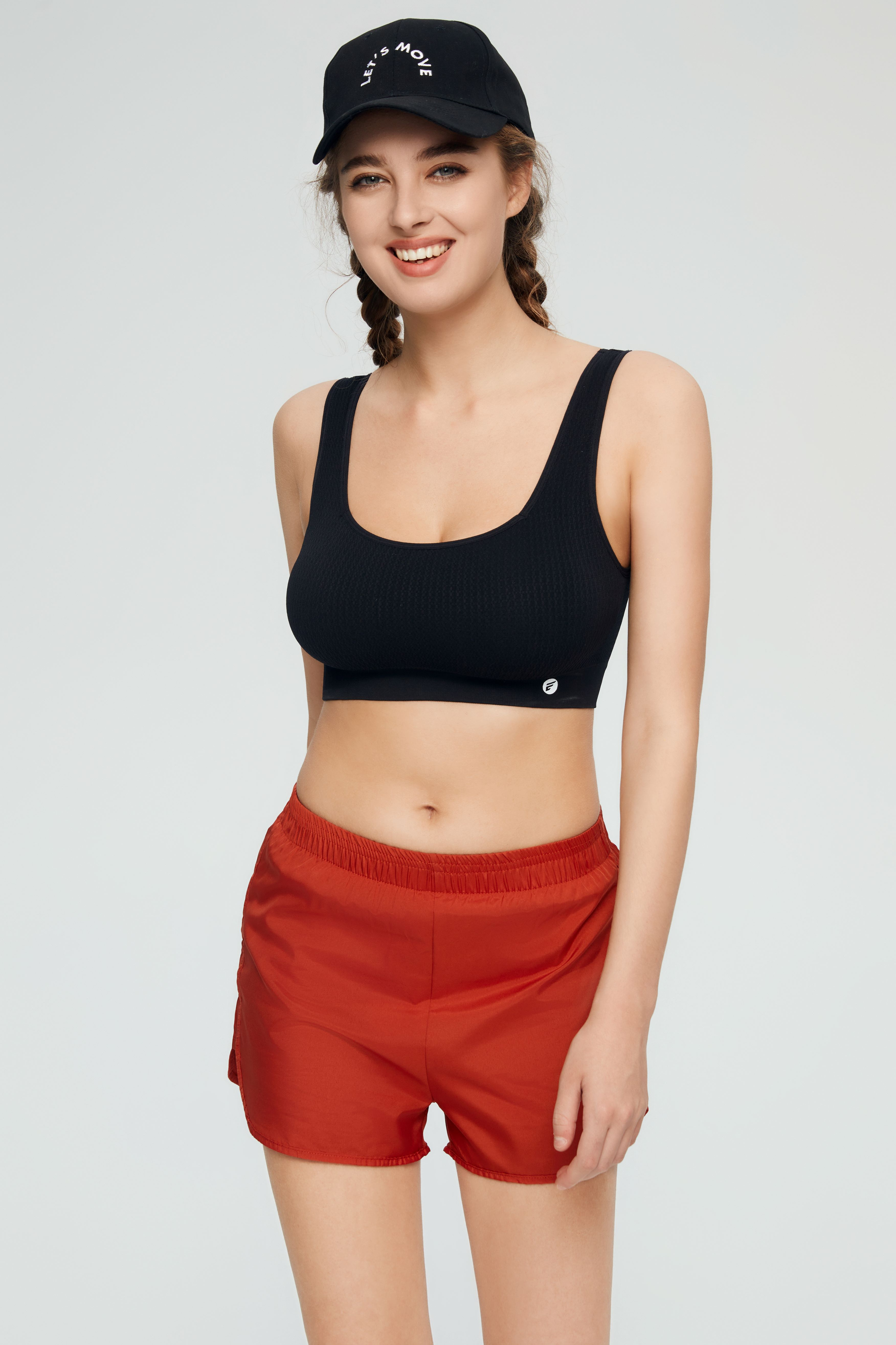 Mineral washed bra cup seamless top - Make a Move Sports Bra